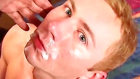 Make & facial after getting fucked